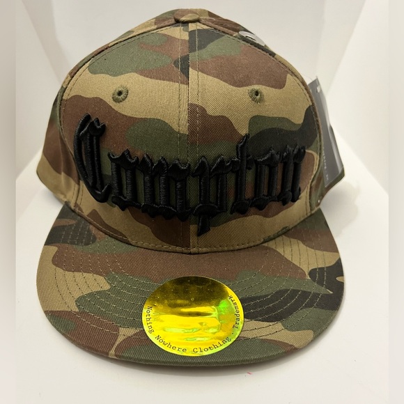 Nothing Nowhere Camo City SnapBack Cap - Compton NWT - Picture 3 of 5